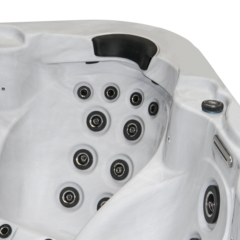 Headrest Captains Seat - Crystec Range (Black)