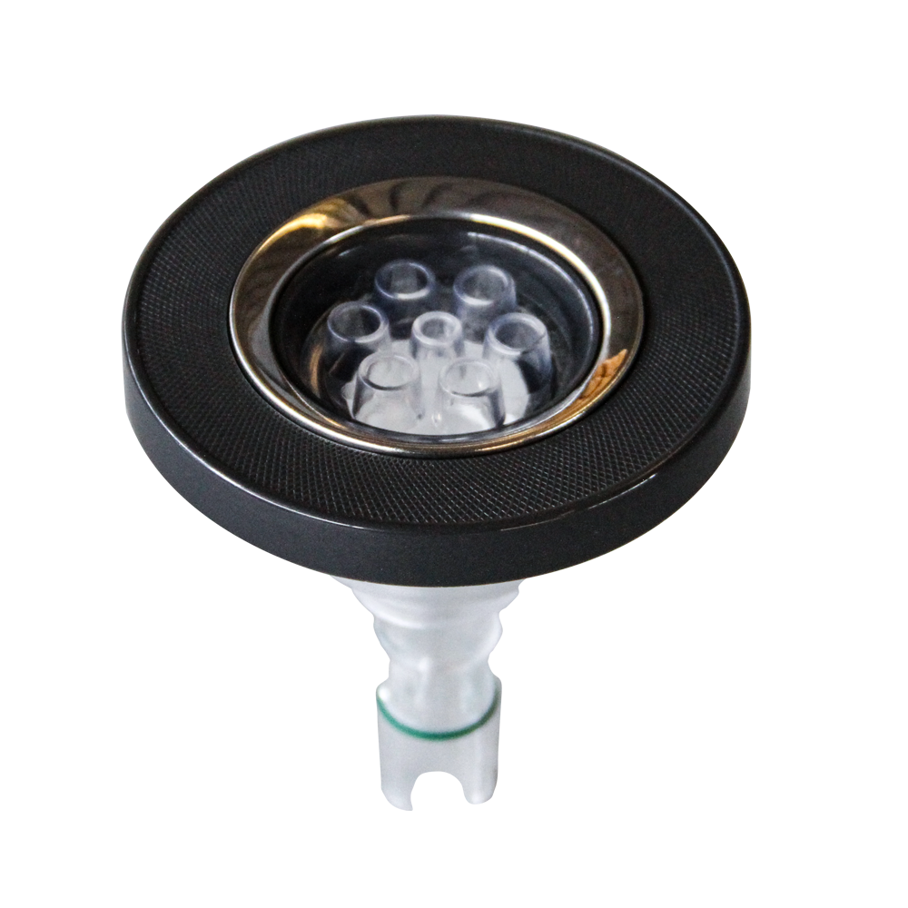 3-3/8" Diamond Jet Massage - Clear