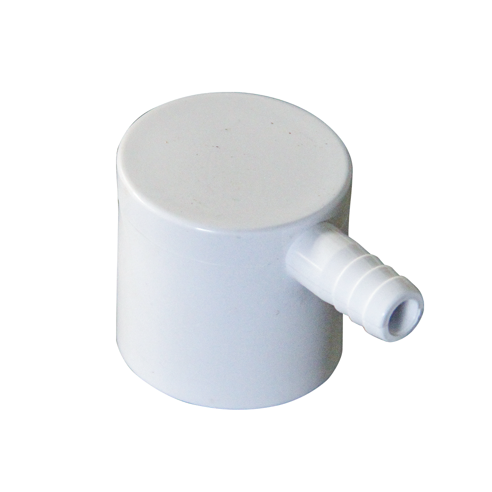 1" 1 Port 3/8" Ribbed Barb Socket*Blind