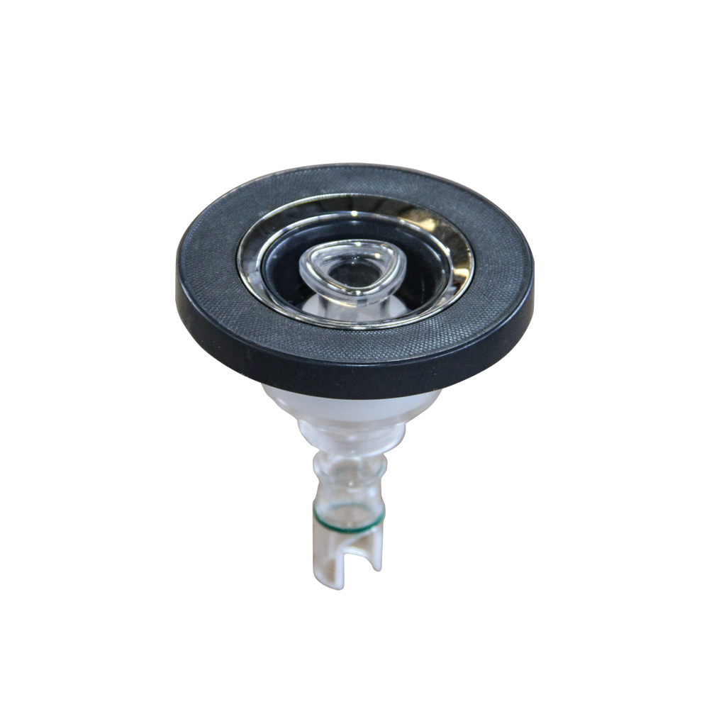 2-1/4" Diamond Jet Directional Triangle Nozzle - Clear