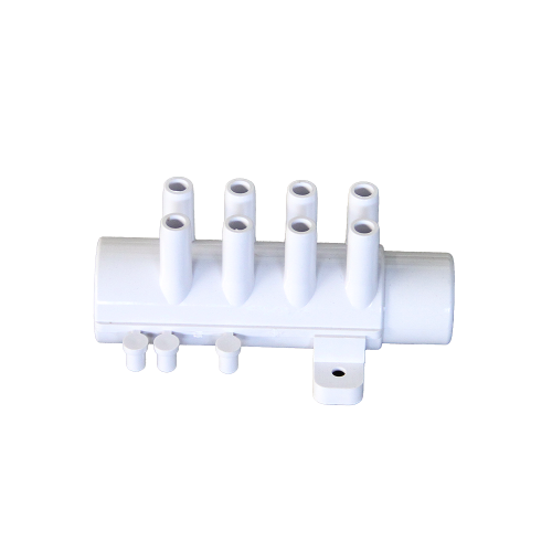 1" 8 Port 3/8" Ribbed Barb Socket*Spigot