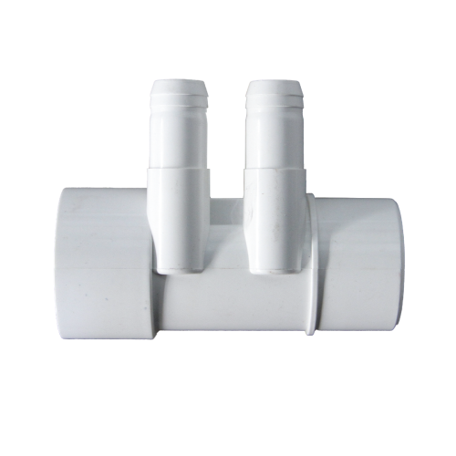 2" 4 Port 3/4 Ribbed Barb Water Manifold Socket*Spigot
