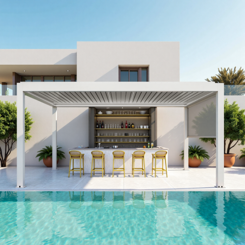 Luxury Pergola 4M x 6M Free-standing