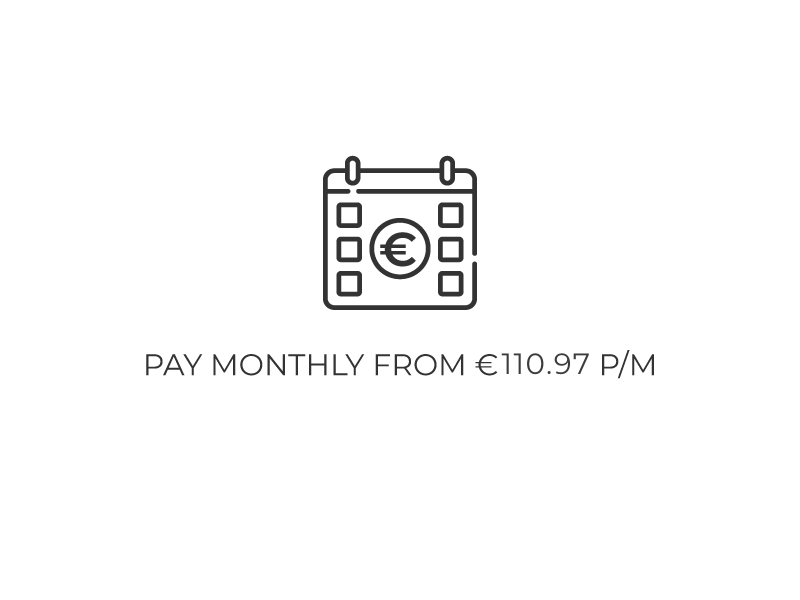 Flexible, interest-free monthly payments from €124.86 available on all spas Interest-Free Finance – Pay Monthly from €124.86 for Your Spa